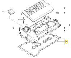 BMW N40 N45 N45N MOTOR FEBİ KÜLBÜTÖR KAPAK CONTASI 11120031987