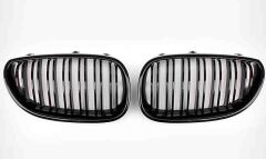 BMW E60 PARLAK SİYAH ÇİFT ŞERİT M5 PANJUR SETİ 200