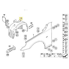 BMW E60 ÖN SAĞ DAVLUMBAZ 51717033750