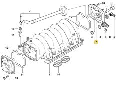 BMW E31 E38 VE E39 M62 MOTOR EMME MANİFOLD VALFİ 11617501563