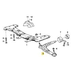 BMW E30 VE Z1 AYD SAĞ SALINCAK 31121127726