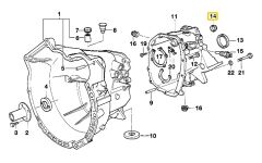 BMW ELRİNG VİTES KOL KEÇESİ 23121282394