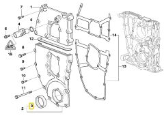 BMW N42 N43 N44 MOTOR KRANK ÖN KEÇESİ 11141439570 - 11141308342