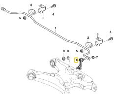 BMW E39 FROW ARKA VİRAJ ASKI ROTU 33551095532