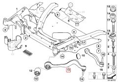 BMW E60 VE E61 FROW ÖN ROTİLLİ KOL SAĞ ÜST 31104026720