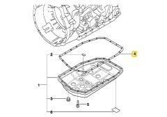 BMW M52 VE M54 MOTOR MEYLE OTOMATİK ŞANZUMAN CONTASI 24101423380