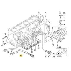 BMW VURUNTU SENSÖRÜ VDO OEM NO 12141435485 VE 13627568422