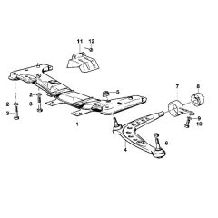 BMW E30 FROW KISA SALINCAK ROTİLİ 31121126254
