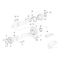 BMW ASPART ŞAFT LASTİĞİ 26111227410